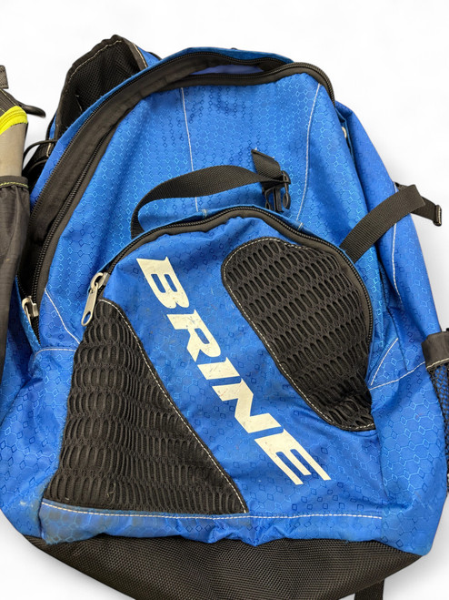 Vist Large View of Product Image Which is Used Brians BAT BAG BB/SB Player Backpack Royal Blue