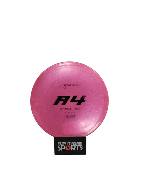 Vist Large View of Product Image Which is Used Prodigy Disc A4 Disc Golf Putter Pink