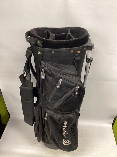 Used Cleveland 4 SLOT STAND BAG Mens Stand Bag Black 11851-S000039396 Vist Large View of Product Image Which is Used Cleveland 4 SLOT STAND BAG Mens Stand Bag Black
