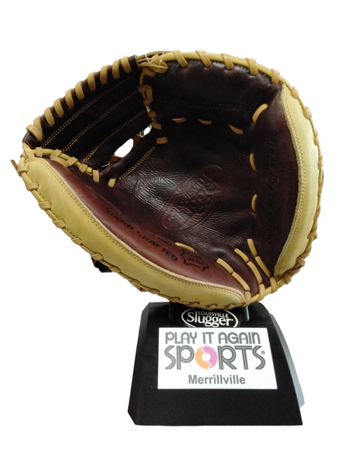 Vist Large View of Product Image Which is Used Louisville Slugger OMAHA SELECT SERIES BB/SB Catchers RH Throw Brown 32"