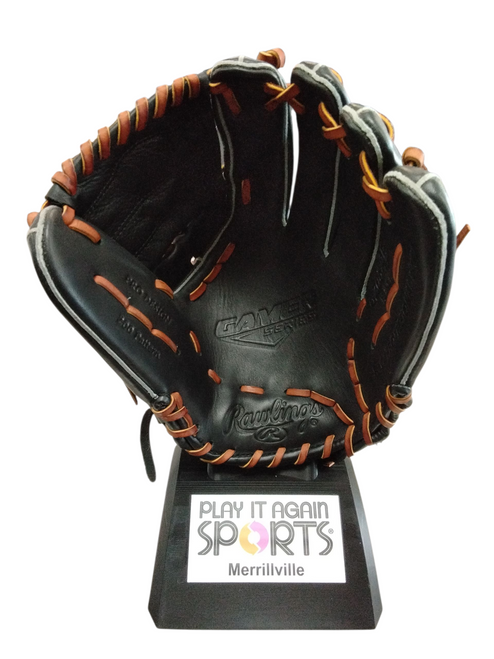Used Rawlings G206-9B BB/SB Glove RH Throw Black 12" 11866-S000030185 Vist Large View of Product Image Which is Used Rawlings G206-9B BB/SB Glove RH Throw Black 12"