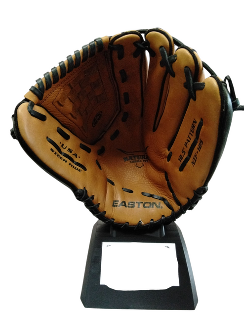 Used Easton NIF-125 BB/SB Glove RH Throw Orange 12 1/2" 11866-S000030189 Vist Large View of Product Image Which is Used Easton NIF-125 BB/SB Glove RH Throw Orange 12 1/2"