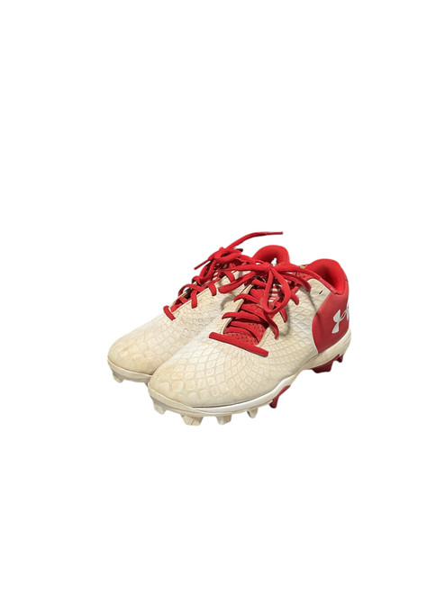 Used Under Armour UA RED CLEAT BB/SB Cleats Black Junior 04 11834-S000042292 Vist Large View of Product Image Which is Used Under Armour UA RED CLEAT BB/SB Cleats Black Junior 04