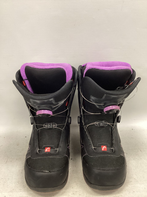 Vist Large View of Product Image Which is Used Head GALORE Womens Snowboard Boots Black Senior 7.5