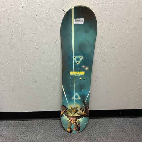 Vist Large View of Product Image Which is Used Burton CHOPPER Boys Snowboard Only Teal 101 cm
