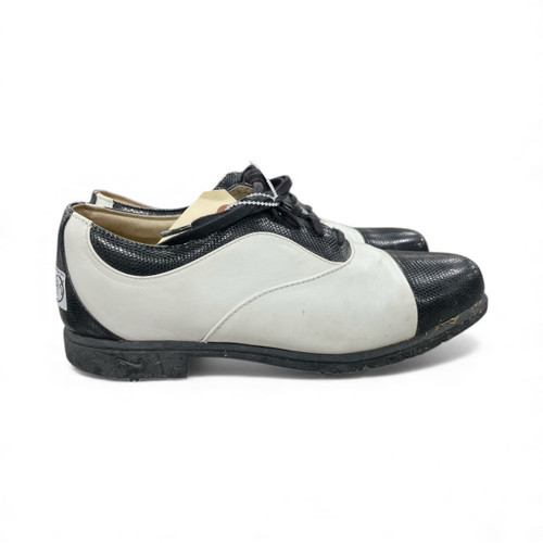 Vist Large View of Product Image Which is Used Nike Mens Golf Shoes White Senior 9.5