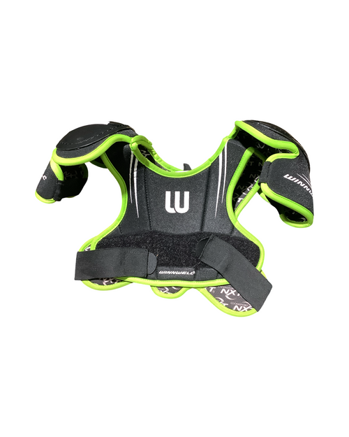Vist Large View of Product Image Which is Used WinnWell PADS Junior Shoulder Pads LG