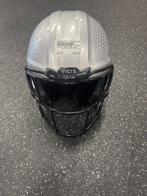 Vist Large View of Product Image Which is Used VICIS 2 ADULT 2023 NWT FB Helmet Silver LG