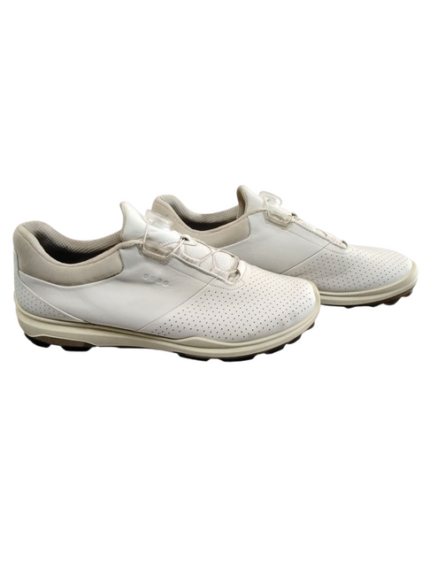 Vist Large View of Product Image Which is Used Ecco BIOM HYBRID 3 BOA Mens Golf Shoes White Senior 12.5