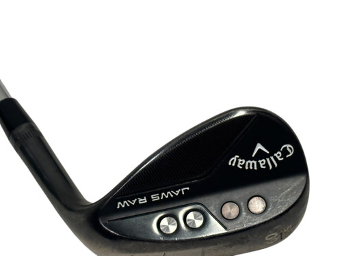 Used Callaway JAWS RAW Black Plasma 10S Golf Wedge Mens RH 60 Degree 35" w/ Dynamic Gold Spinner Tour Issue 115 Shaft 11731-S000150136 Vist Large View of Product Image Which is Used Callaway JAWS RAW Black Plasma 10S Golf Wedge Mens RH 60 Degree 35" w/ Dynamic Gold Spinner Tour Issue 115 Shaft