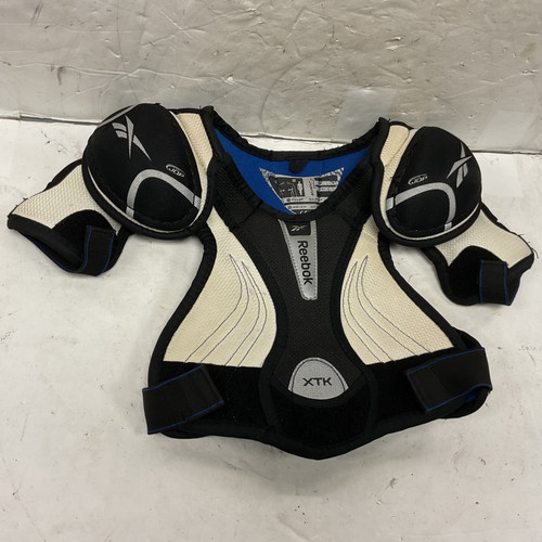 Vist Large View of Product Image Which is Used Reebok XTK Youth Shoulder Pads LG