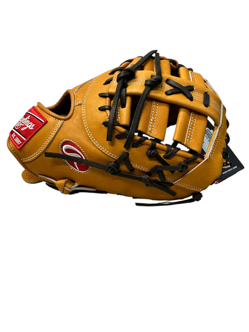 Vist Large View of Product Image Which is New Rawlings PROTDCTT BB/SB First Base RH Throw Tan 13"