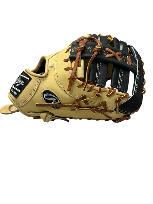 Vist Large View of Product Image Which is New Rawlings PRORDCT-10C BB/SB First Base RH Throw Black And Tan 13"