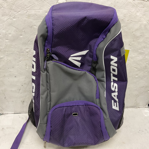 Vist Large View of Product Image Which is Used Easton GAME READY YTH BB/SB Player Backpack Purple