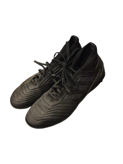 Vist Large View of Product Image Which is Used Adidas Soccer Cleats Black Senior 9