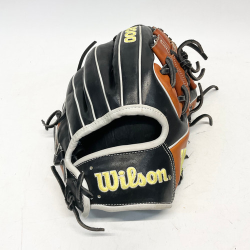 Used Wilson A2000 1975 BB/SB Glove RH Throw Brown And Black 11 3/4" 11805-S000069798 Vist Large View of Product Image Which is Used Wilson A2000 1975 BB/SB Glove RH Throw Brown And Black 11 3/4"