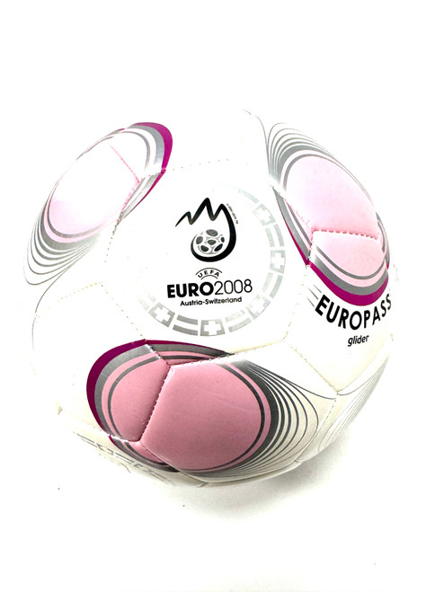 Used Adidas EURO 2008 All Size Soccer Ball Pink 5 11860-C000300011 Vist Large View of Product Image Which is Used Adidas EURO 2008 All Size Soccer Ball Pink 5