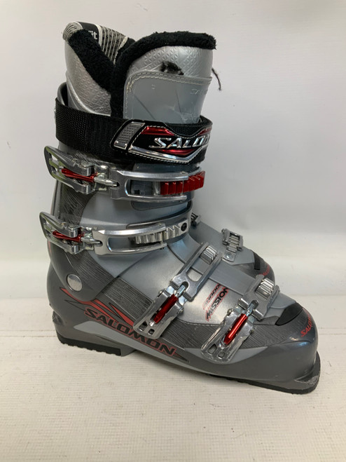 Vist Large View of Product Image Which is Used Salomon SHADOW MISSION Mens DH Ski Boot Grey 280 MP - M10 - W11
