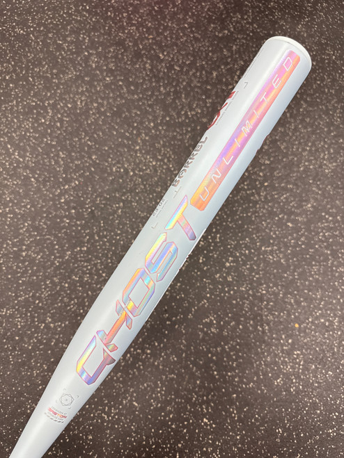 Vist Large View of Product Image Which is Used Easton GHOST UNLIMITED 2025 Fastpitch Bat 33/23 -10 Full Warranty 