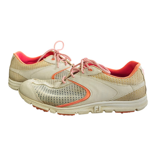 Vist Large View of Product Image Which is Used Foot Joy Womens Golf Shoes White Senior 6.5