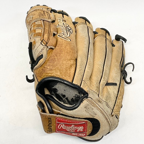 Vist Large View of Product Image Which is Used Rawlings CHAMPION SERIES BB/SB Glove LH Throw Brown 11 1/2"