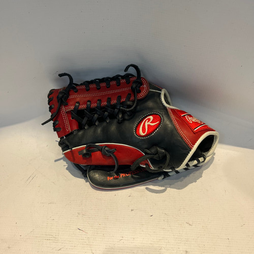 Vist Large View of Product Image Which is Used Rawlings BREAKOUT BB/SB Glove LH Throw Black 12"