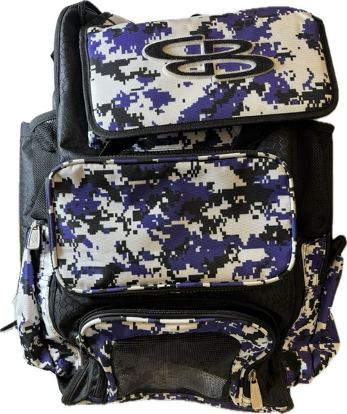 Vist Large View of Product Image Which is Used BoomBah BACKPACK BB/SB Player Backpack Purple