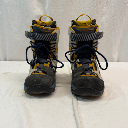 Vist Large View of Product Image Which is Used Salomon RUBY Womens Snowboard Boots Yellow Senior 7