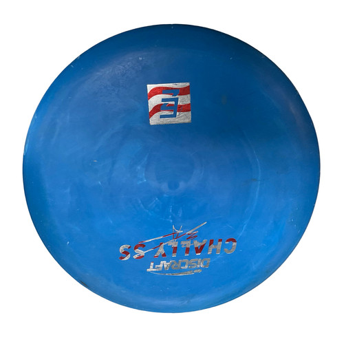 Used Discraft CHALLY SS Disc Golf Putter Royal Blue 11794-S000268169 Vist Large View of Product Image Which is Used Discraft CHALLY SS Disc Golf Putter Royal Blue