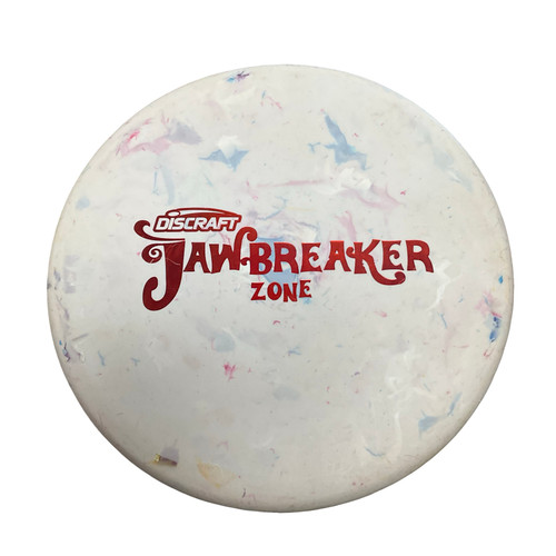 Vist Large View of Product Image Which is Used Discraft JB ZONE Disc Golf Mid Range White