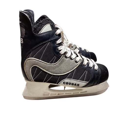 Used American Athletic COUGAR 448 Senior Hockey Skate Senior 11 11812-S000162348 Vist Large View of Product Image Which is Used American Athletic COUGAR 448 Senior Hockey Skate Senior 11
