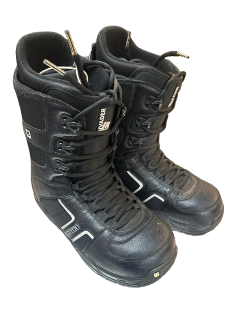 Vist Large View of Product Image Which is Used Burton INVADER Mens Snowboard Boots Black Senior 12