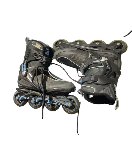 Vist Large View of Product Image Which is Used Rollerblade SPARK 80 Senior Rec Fitness Skates Black Senior 9