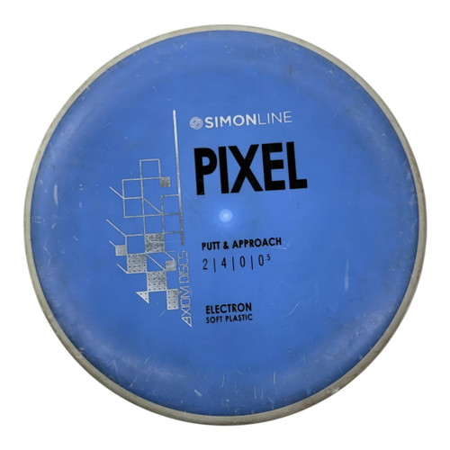 Vist Large View of Product Image Which is Used Axiom SIMONLINE PIXEL Disc Golf Putter Royal Blue