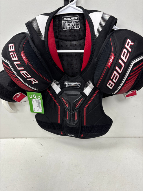 Vist Large View of Product Image Which is Used Bauer NSX Junior Shoulder Pads MD