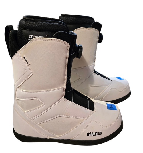 Vist Large View of Product Image Which is Used ThirtyTwo STW BOA Mens 10 Snowboard Boots White 