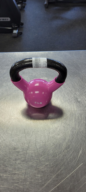 Used Kettle Dumbbell (Each) Yellow 5 lb 11497-S000153292 Vist Large View of Product Image Which is Used Kettle Dumbbell (Each) Yellow 5 lb