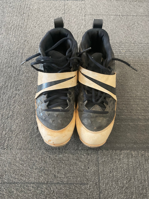 Vist Large View of Product Image Which is Used Nike TROUT BB/SB Cleats Black Senior 6.5