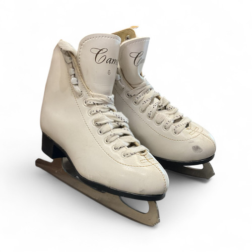 Vist Large View of Product Image Which is Used CAMEO SZ 6 WomensFigure Skate White Senior 6