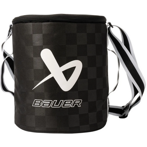 New Bauer BAG Hockey Puck Bag None 11851-BAR64813PKBAGBK Vist Large View of Product Image Which is New Bauer BAG Hockey Puck Bag None
