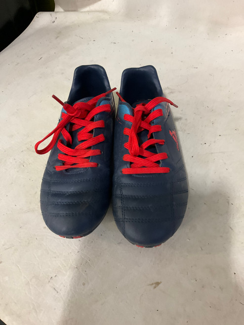 Vist Large View of Product Image Which is Used Brava Soccer Cleats Navy Blue Junior 03