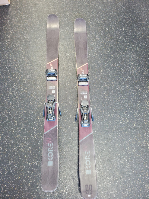 Vist Large View of Product Image Which is Used Head KORE W Mens DH Ski/Binding Brown 153 cm