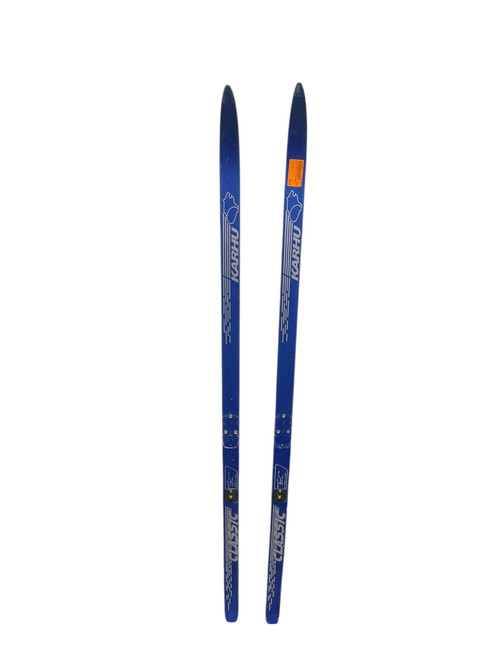 Vist Large View of Product Image Which is Used Karhu Boys XC Skis Only Royal Blue