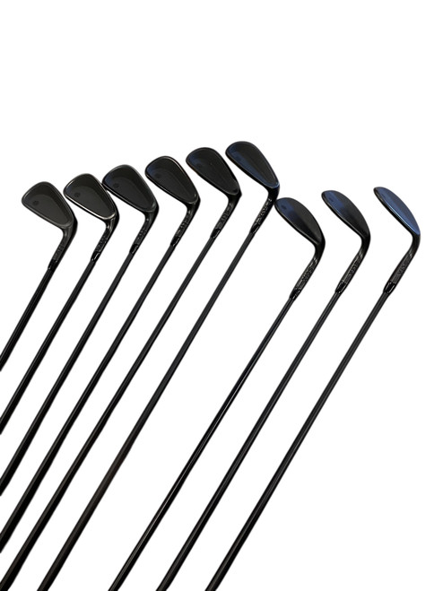 Used Stix STIX MATTE BLACK IRON SET Mens Iron Set RH 5I-GW/AW 11884-S000054853 Vist Large View of Product Image Which is Used Stix STIX MATTE BLACK IRON SET Mens Iron Set RH 5I-GW/AW