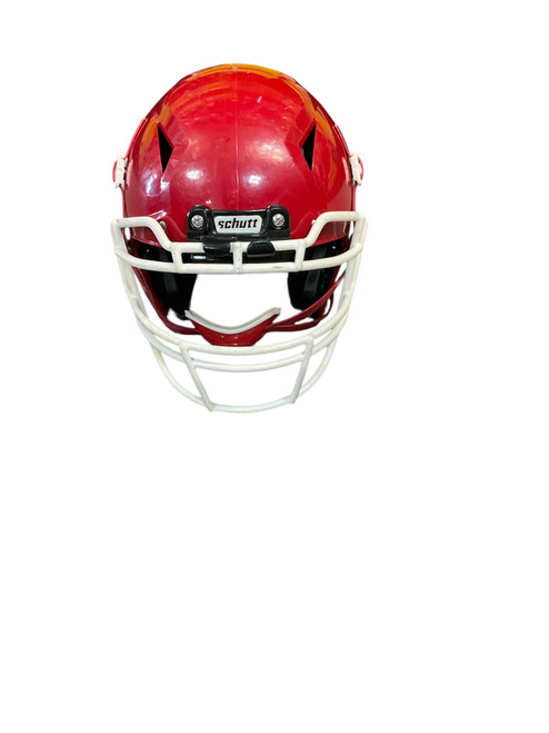 Used Schutt A11 YOUTH MEDIUM FB Helmet Red MD 10874-S000261172 Vist Large View of Product Image Which is Used Schutt A11 YOUTH MEDIUM FB Helmet Red MD
