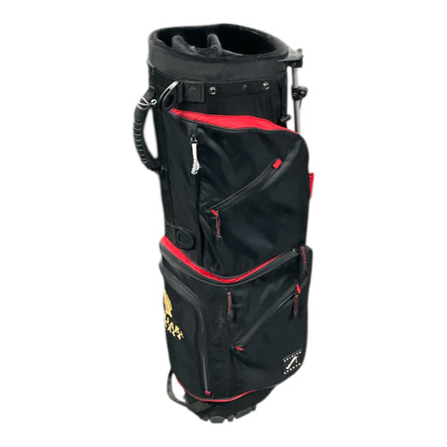 Vist Large View of Product Image Which is Used Belding 4 WAY STAND BAG Mens Stand Bag Black
