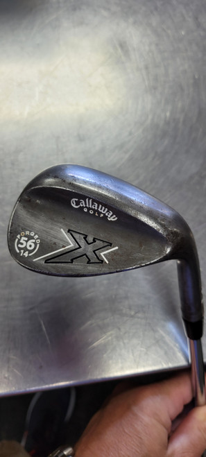 Used Callaway X FORGED Golf Wedge Mens RH 56 Degree 11497-S000153300 Vist Large View of Product Image Which is Used Callaway X FORGED Golf Wedge Mens RH 56 Degree