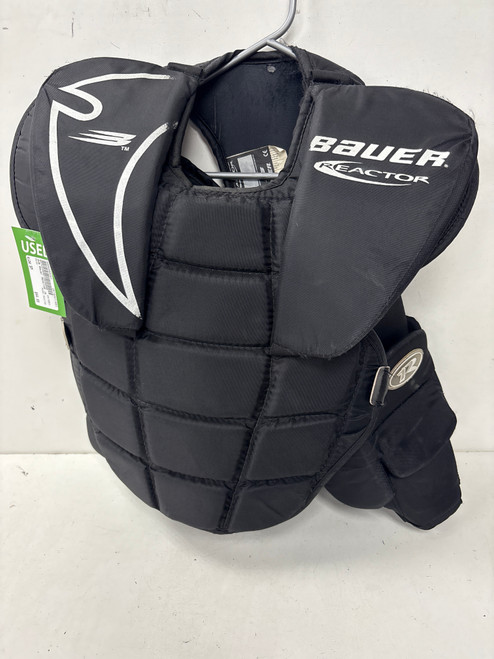 Vist Large View of Product Image Which is Used Bauer REACTOR Junior Body Armor SM