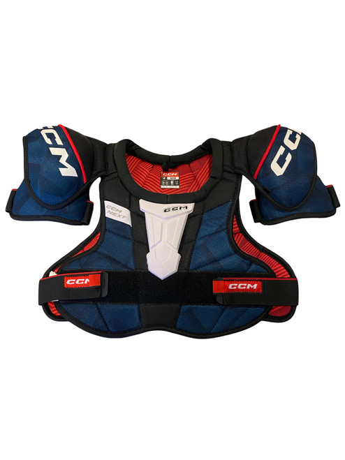 Used CCM NEXT Junior Shoulder Pads MD 11095-S000100077 Vist Large View of Product Image Which is Used CCM NEXT Junior Shoulder Pads MD