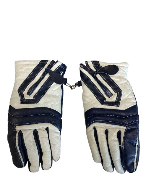 Vist Large View of Product Image Which is Used Aris Outerwear Womens Gloves Navy Blue SM